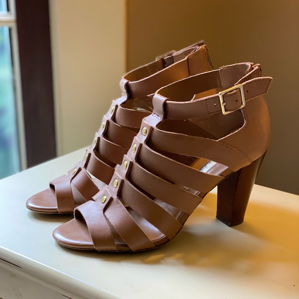 Strappy gladiator heels